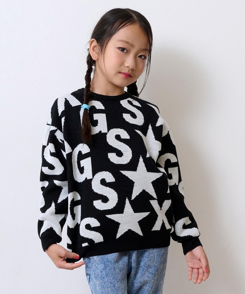 少女のセーター　新品 マシンウォッシャブル】クルーネックセーター ｜ トップス ｜ 子供服の