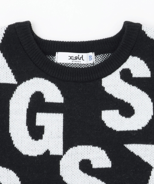 X-girl Stages（エックスガールステージス） ニット セーター 「TBS
