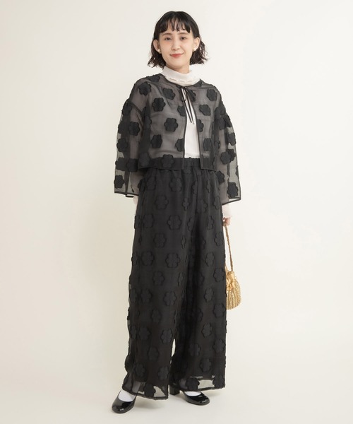 ドット&amp;ストライプス　花柄ブラウス Dot&Stripes CHILDWOMAN - ドット&ストライプス 花柄ブラウスの通販 by