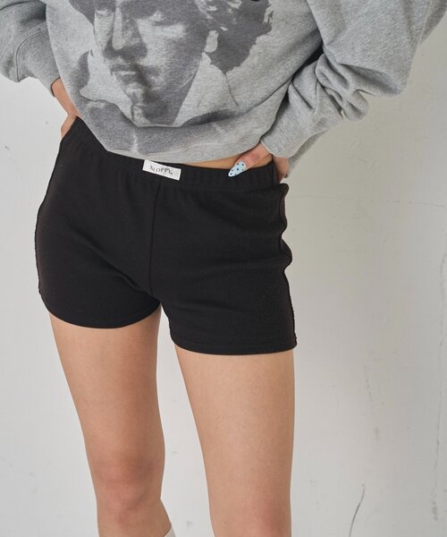 「WHO'S WHO gallery」 ショートパンツ FREE ブラック レディース_画像2