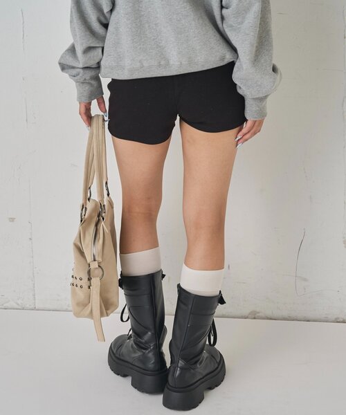 「WHO'S WHO gallery」 ショートパンツ FREE ブラック レディース_画像6