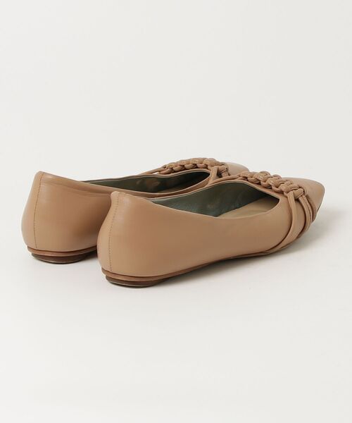 「ODETTE E ODILE」 フラットパンプス 25cm ベージュ レディース_画像2