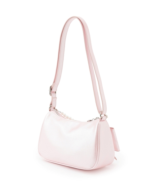 mezzo piano ショルダー ショルダーバッグ チェーン飾り付 リボン