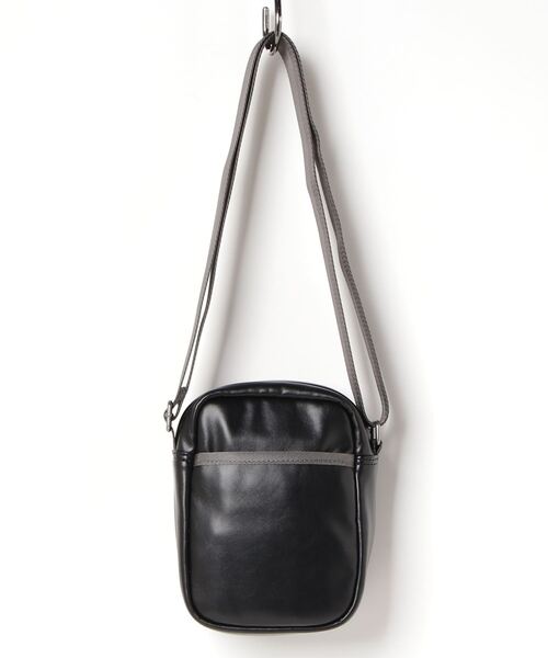 DIESEL ブラックレザー ショルダーバッグ DIESEL◇ショルダーバッグ/レザー/BLK : セカンドストリートYahoo!店