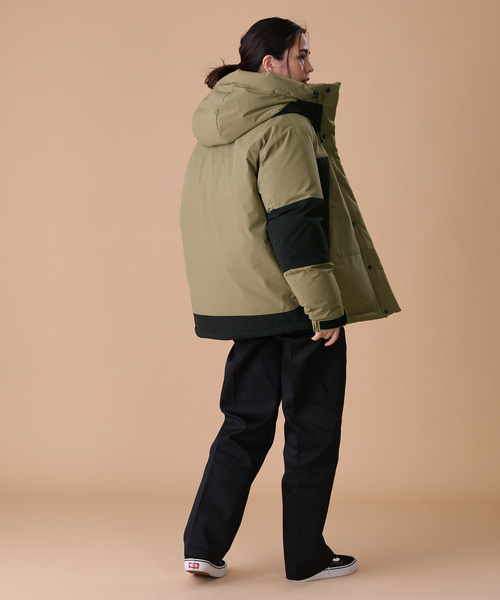 「FREAK'S STORE」 ダウンジャケット SMALL カーキ レディース_画像2