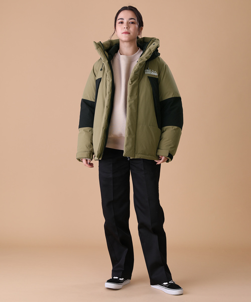 「FREAK'S STORE」 ダウンジャケット SMALL カーキ レディース_画像5