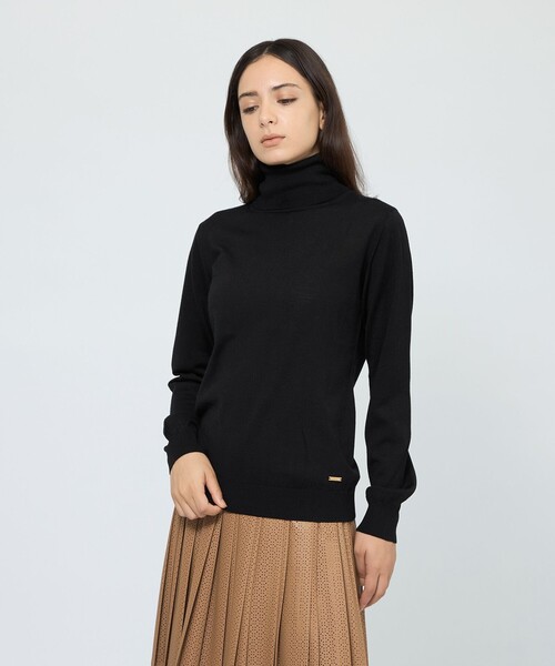 はまままエポカ　ニットサイズ40 EPOCA（エポカ） 長袖ニット 40 ブラック レディース : ZOZOTOWN Yahoo