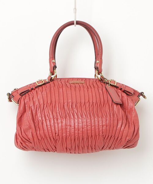 COACH ハンドバッグ レッド COACH（コーチ） ハンドバッグ - レッド レディース : ZOZOTOWN Yahoo