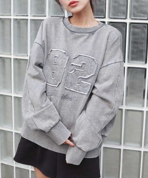 スウェットグレーmqk様 CECIL McBEE（セシルマクビー） トレーナー スウェット 裏毛