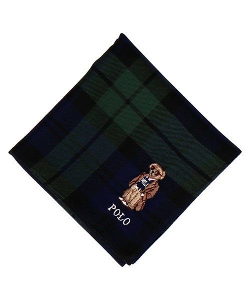 ポロ ラルフローレン ハンカチ POLO RALPH LAUREN（ポロ・ラルフローレン） ハンカチ メンズ 先染