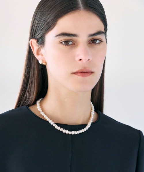 N.O.R.C ピアス 淡水パール2WAYピアス レディース : ZOZOTOWN Yahoo!店