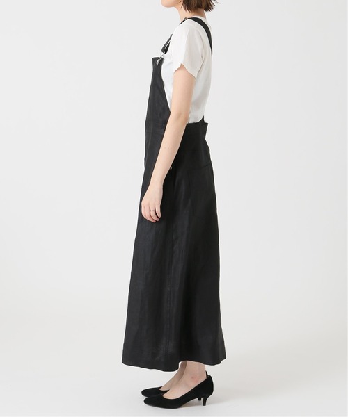 「SLOBE IENA」 サロペットスカート 38 ブラック レディースの画像
