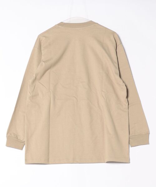 「RVCA」 長袖カットソー S グレー レディース_画像4