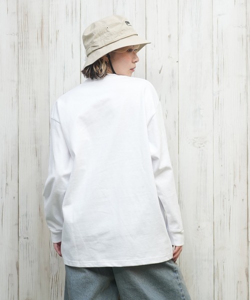 「RVCA」 長袖カットソー S グレー レディース_画像7