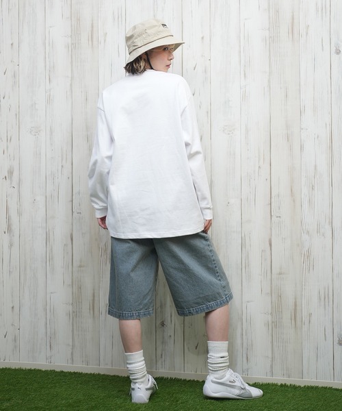 「RVCA」 長袖カットソー S グレー レディース_画像10