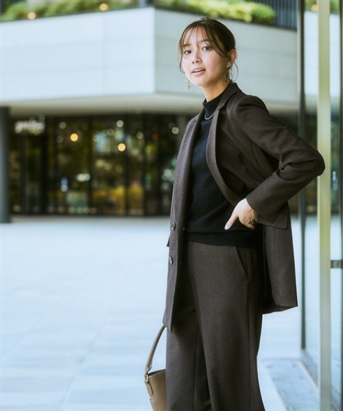 「7days Life Styling」 長袖ニット LL ラベンダー レディース_画像5