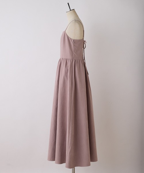 「one after another NICE CLAUP」 キャミソールワンピース FREE ブラック レディース_画像2