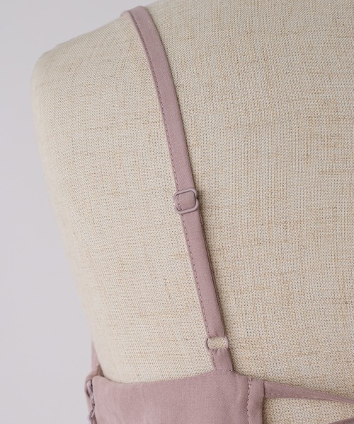 「one after another NICE CLAUP」 キャミソールワンピース FREE ブラック レディース_画像6