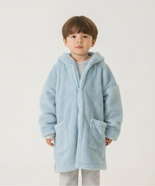 petit main and D. パーカー ふわもこフリースパーカー キッズ 子供服