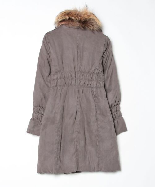 「QUEENS COURT」 ダウンコート 2 ブラウン レディース_画像2