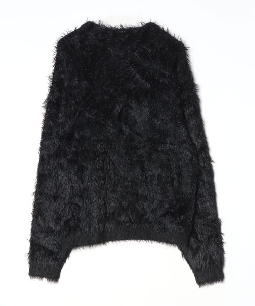 「DELUXE」 長袖ニット M ブラック メンズ_画像2