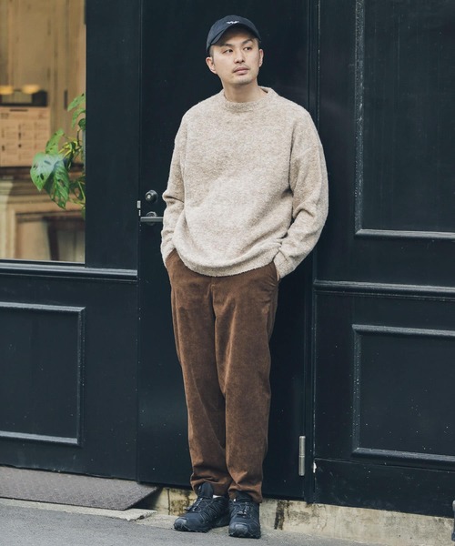 「URBAN RESEARCH Sonny Label」 長袖ニット MEDIUM グレー メンズ_画像4