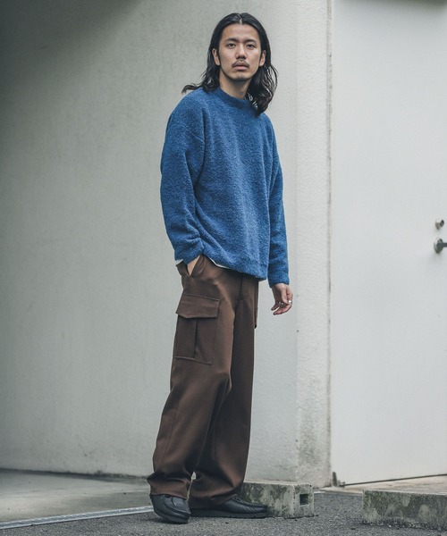 「URBAN RESEARCH Sonny Label」 長袖ニット MEDIUM グレー メンズ_画像6