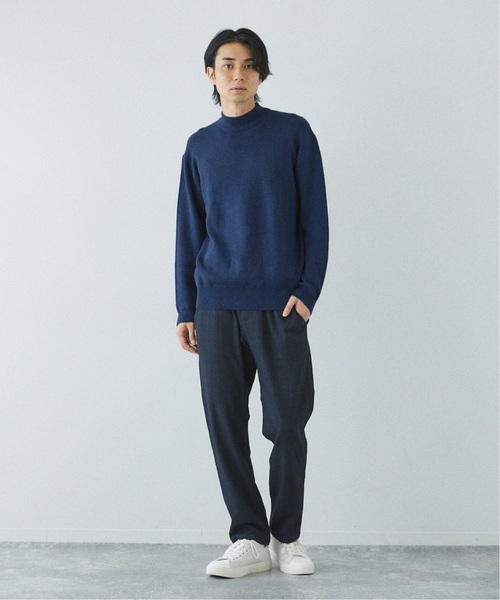 「417 EDIFICE」 長袖ニット SMALL ブラウン メンズ_画像6