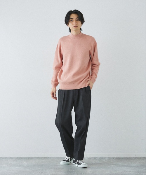 「417 EDIFICE」 長袖ニット SMALL ブラウン メンズ_画像7