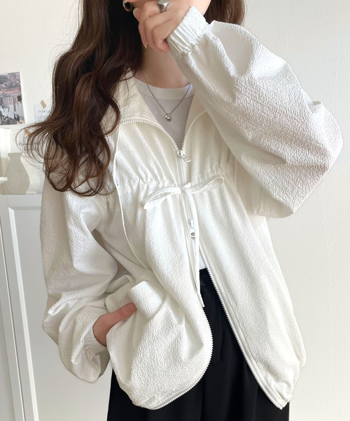 「classicalelf」 ブルゾン LARGE オフホワイト レディース_画像6