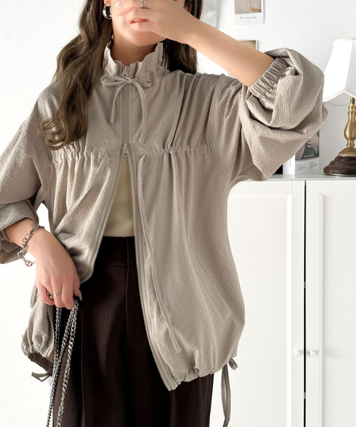 「classicalelf」 ブルゾン LARGE オフホワイト レディース_画像7