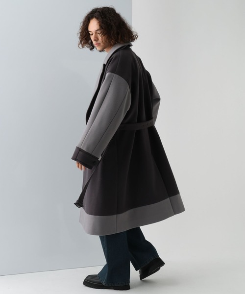 HARE（ハレ） トレンチコート MEDIUM ブルー メンズ : ZOZOTOWN Yahoo