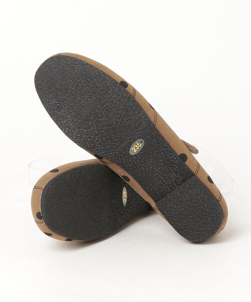 「hiamu」 フラットパンプス 23.5cm ベージュ レディース_画像3