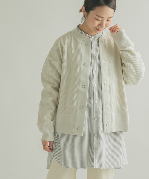 「FORK&SPOON」 カーディガン 1 ブラック レディース_画像4