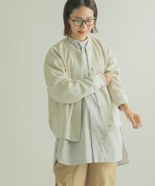 「FORK&SPOON」 カーディガン 1 ブラック レディース_画像9