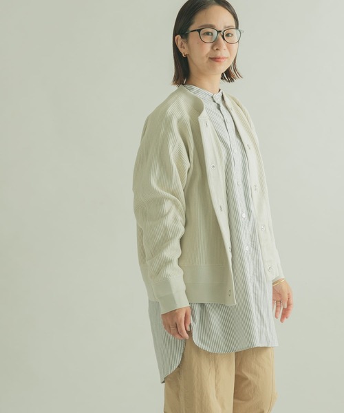 「FORK&SPOON」 カーディガン 1 ブラック レディース_画像10