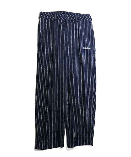 「Subciety」 スラックス LARGE ネイビー メンズ_画像5