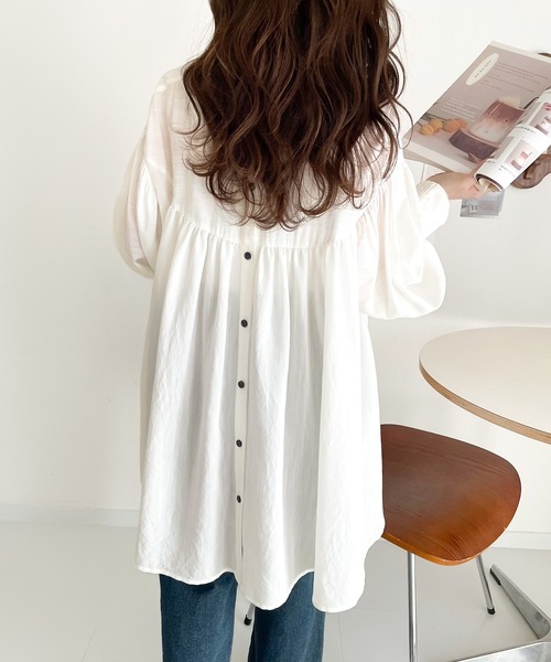 「classicalelf」 長袖ブラウス X-LARGE オフホワイト レディース_画像4