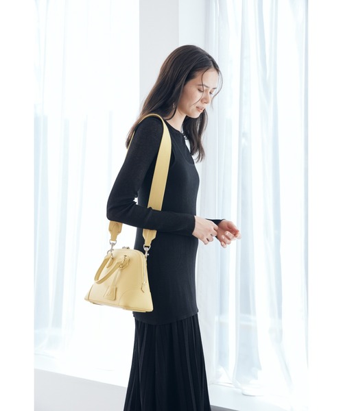 Mila Owen（ミラオーウェン） ボストンバッグ ワイドショルダーミドル