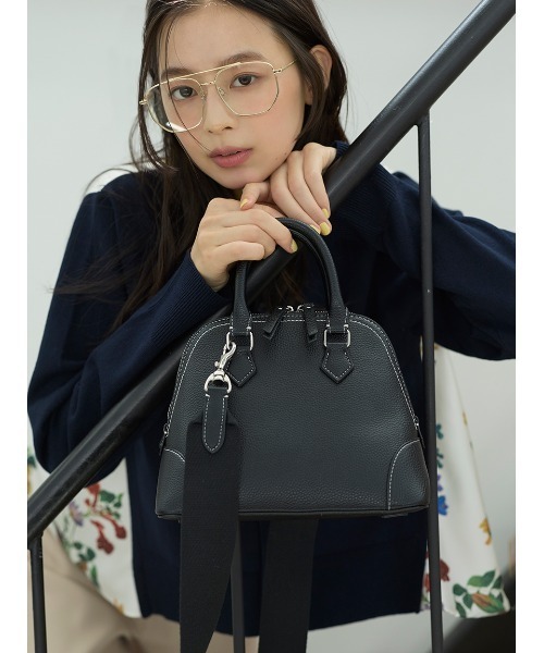 Mila Owen（ミラオーウェン） ボストンバッグ ワイドショルダーミドル