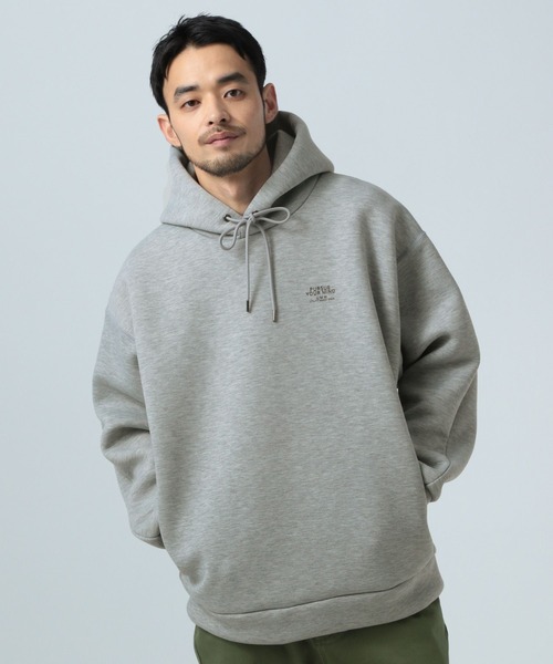 「BAYFLOW」 プルオーバーパーカー MEDIUM グレー メンズ_画像3