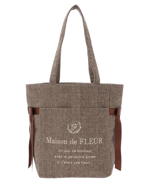 「Maison de FLEUR」 トートバッグ FREE ブラック レディース_画像2