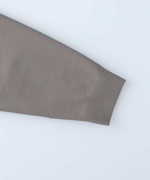 「PLUS ONE」 カーディガン L ダークベージュ メンズ_画像4