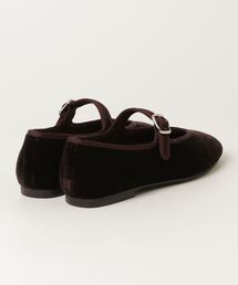 「ODETTE E ODILE」 フラットパンプス 25.5cm ブラック レディースの画像2