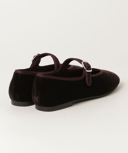 「ODETTE E ODILE」 フラットパンプス 25.5cm ブラック レディース_画像2