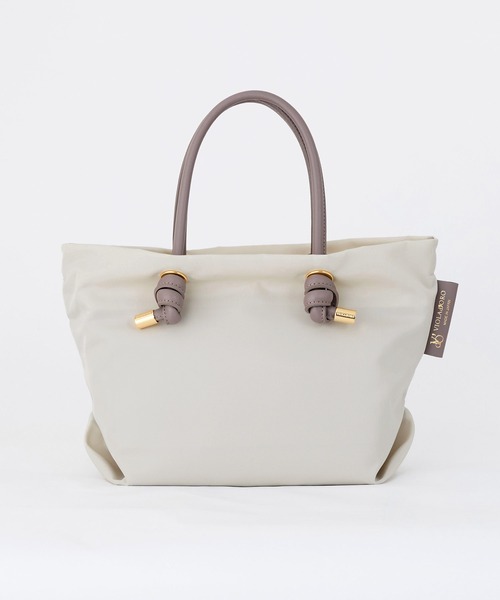 ＜VIOLAd’ORO＞BIANCA メッシュトートバッグ M　ヴィオラドーロ VIOLAd'ORO（ヴィオラドーロ） トートバッグ 「VIOLAd'ORO」ナイロン