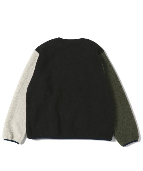 「KRIFF MAYER」 長袖Tシャツ SMALL オリーブ メンズ_画像3