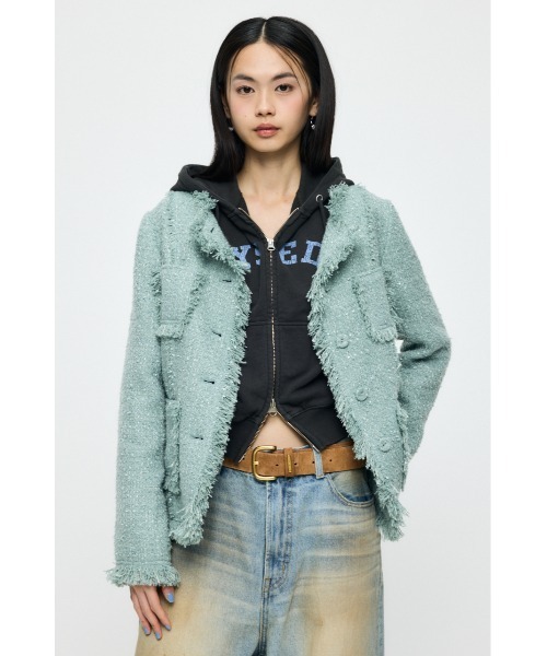 MOUSSY（マウジー） コート アウター SLACKER TWEED ジャケット