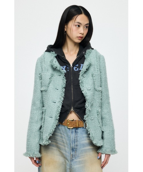 MOUSSY（マウジー） コート アウター SLACKER TWEED ジャケット 