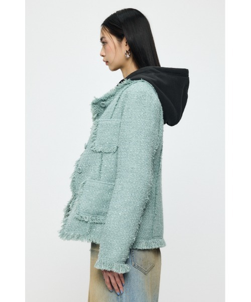 MOUSSY（マウジー） コート アウター SLACKER TWEED ジャケット